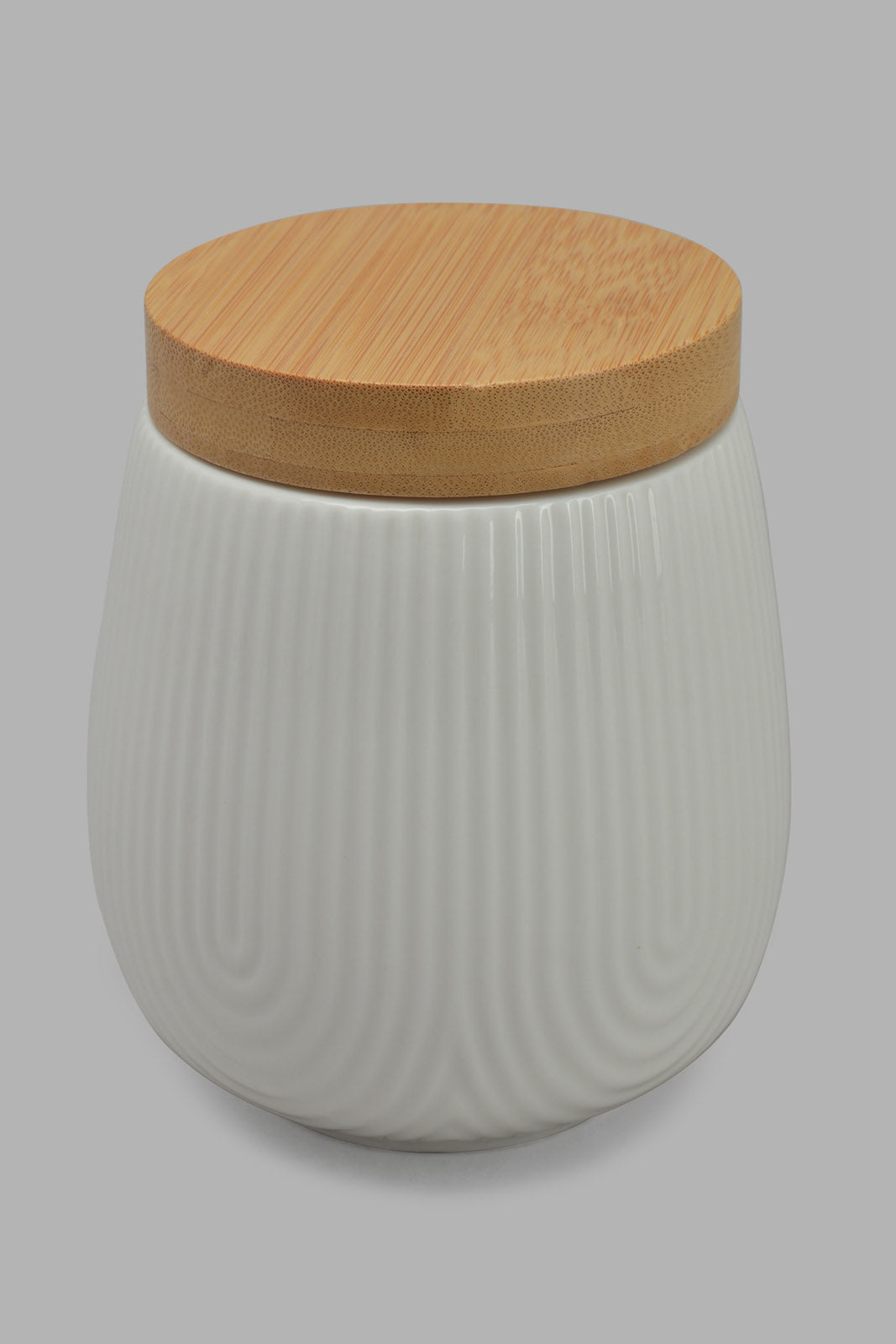 Redtag-White-Stripe-Canister-Set-Wiith-Stand-(8-Piece)-Category:Canisters-And-Jars,-Colour:White,-Filter:Home-Dining,-HMW-DIN-Storage,-New-In,-New-In-HMW-DIN,-Non-Sale,-S22C,-Section:Homewares-Home-Dining-