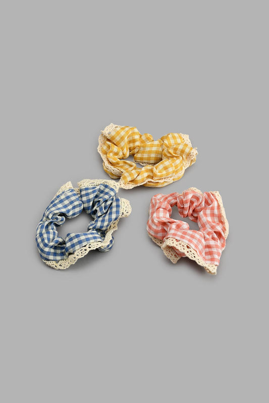 Redtag-Assorted-Hair-Scrunchie-Set-(3-Piece)-Colour:Assorted,-Filter:Women's-Accessories,-New-In,-New-In-Women-ACC,-Non-Sale,-S22A,-Women-Hair-Elastic-Women-