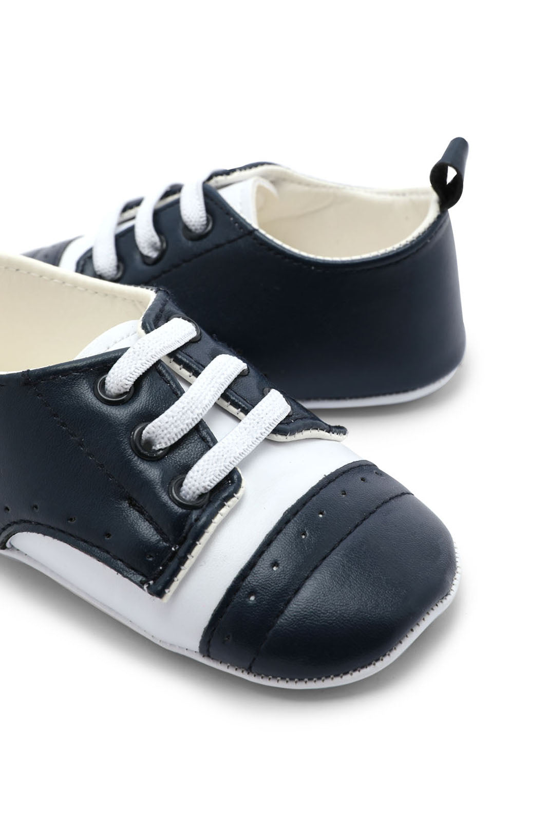 Redtag-Navy-Pram-Shoe-2FOR69,-Category:Shoes,-Colour:Navy,-Deals:2-FOR-69,-Deals:New-In,-Dept:New-Born,-Filter:Baby-Footwear-(0-to-18-Mths),-NBF-Shoes,-New-In-NBF-FOO,-S22C,-Section:Boys-(0-to-14Yrs)-Baby-