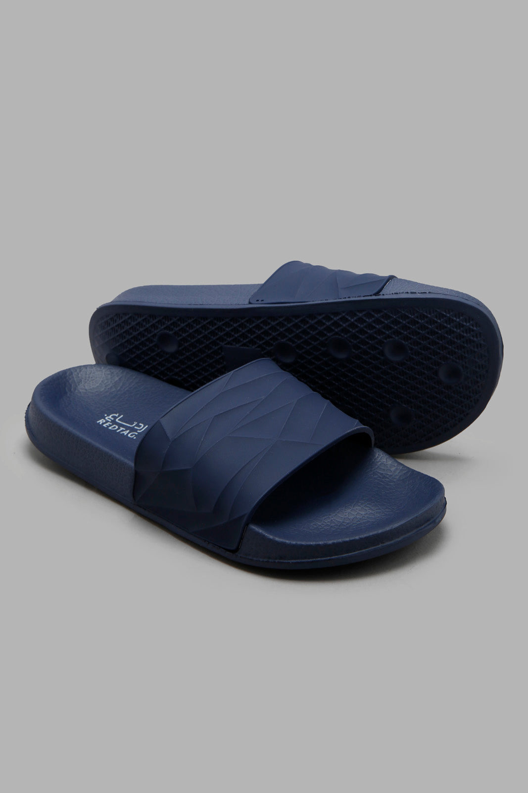 Redtag-Navy-Geometric-Slide-BSR-Flip-Flops,-Category:Flip-Flops,-Colour:Navy,-Deals:3-For-90,-Deals:New-In,-Filter:Boys-Footwear-(5-to-14-Yrs),-New-In-BSR-FOO,-S22B,-Section:Boys-(0-to-14Yrs)-Senior-Boys-5 to 14 Years