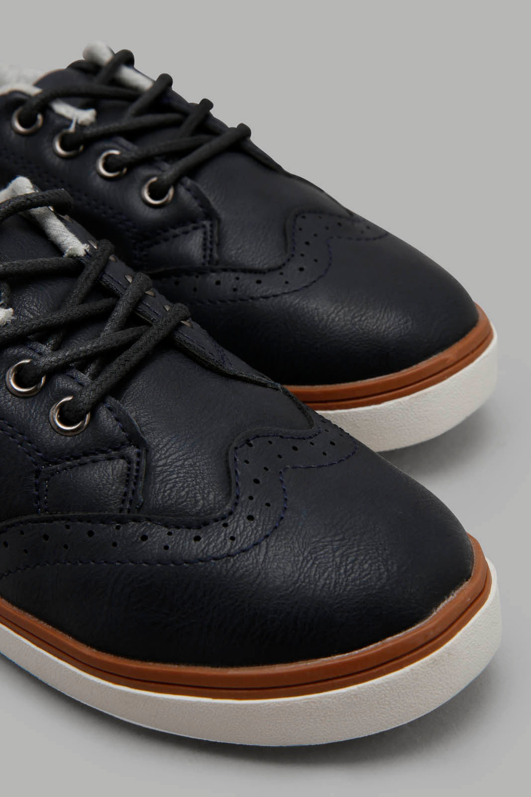 Redtag-Navy-Brogue-BOY-Sandals,-Category:Shoes,-Colour:Navy,-Filter:Boys-Footwear-(3-to-5-Yrs),-New-In,-New-In-BOY-FOO,-Non-Sale,-Section:Boys-(0-to-14Yrs),-W22O-Boys-3 to 5 Years