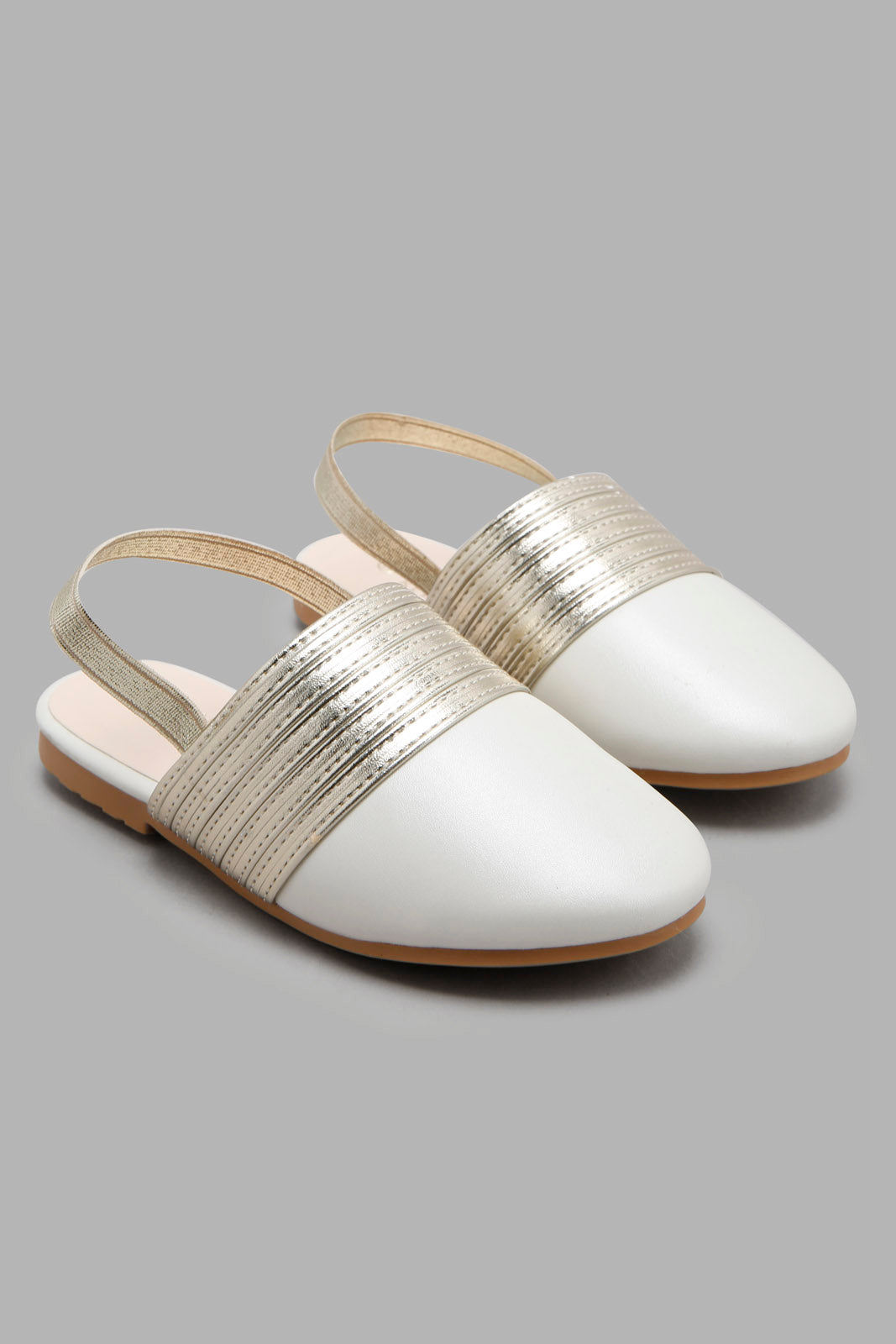 Redtag-Cream-Mules-Category:Shoes,-Colour:Cream,-Deals:New-In,-Filter:Girls-Footwear-(3-to-5-Yrs),-GIR-Shoes,-New-In-GIR-FOO,-Non-Sale,-Section:Girls-(0-to-14Yrs),-W22B-Girls-3 to 5 Years