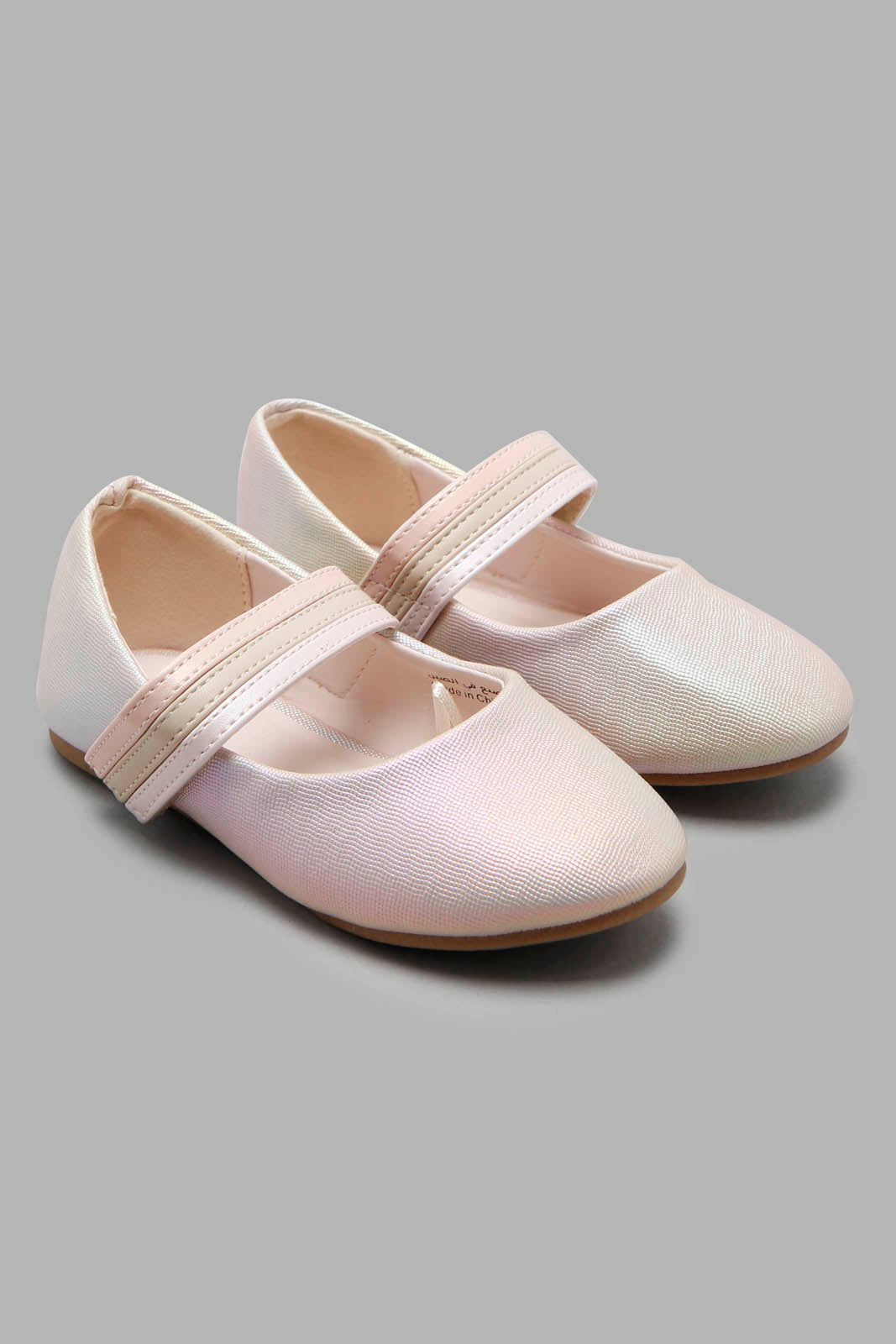 Redtag-Pale-Pink-Ballerina-Category:Shoes,-Colour:Pink,-Deals:New-In,-Filter:Girls-Footwear-(3-to-5-Yrs),-GIR-Shoes,-New-In-GIR-FOO,-Non-Sale,-Section:Girls-(0-to-14Yrs),-W22A-Girls-3 to 5 Years