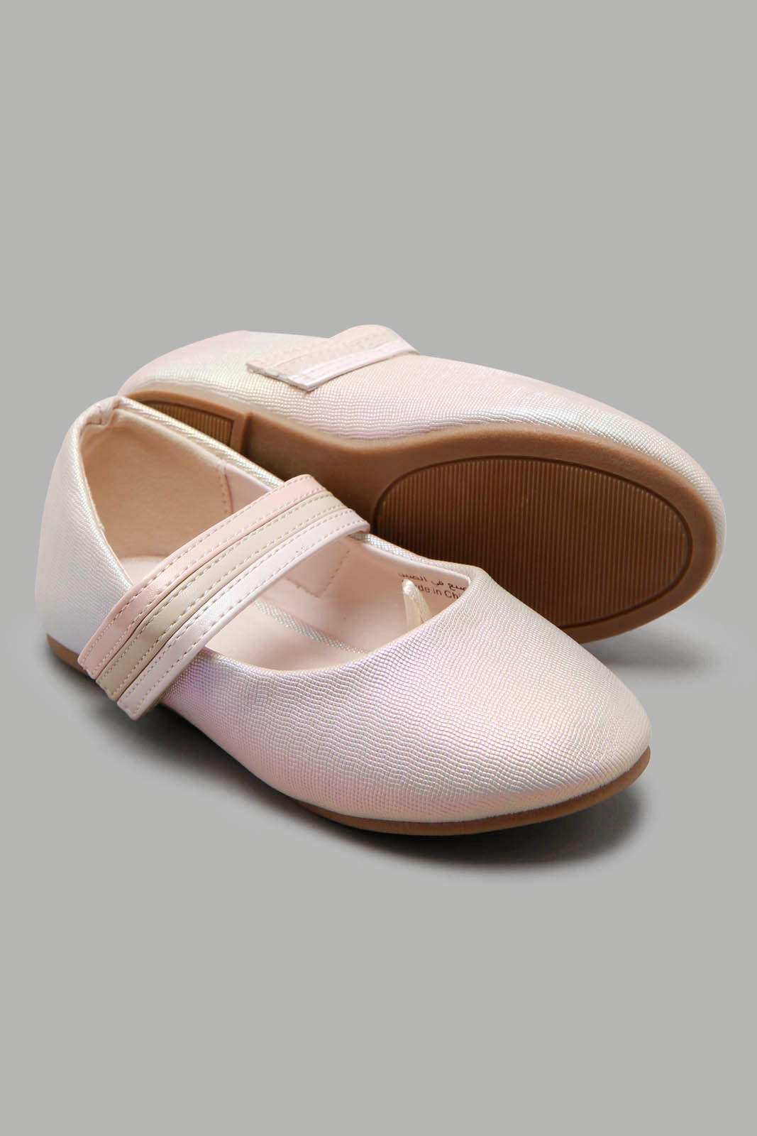 Redtag-Pale-Pink-Ballerina-Category:Shoes,-Colour:Pink,-Deals:New-In,-Filter:Girls-Footwear-(3-to-5-Yrs),-GIR-Shoes,-New-In-GIR-FOO,-Non-Sale,-Section:Girls-(0-to-14Yrs),-W22A-Girls-3 to 5 Years