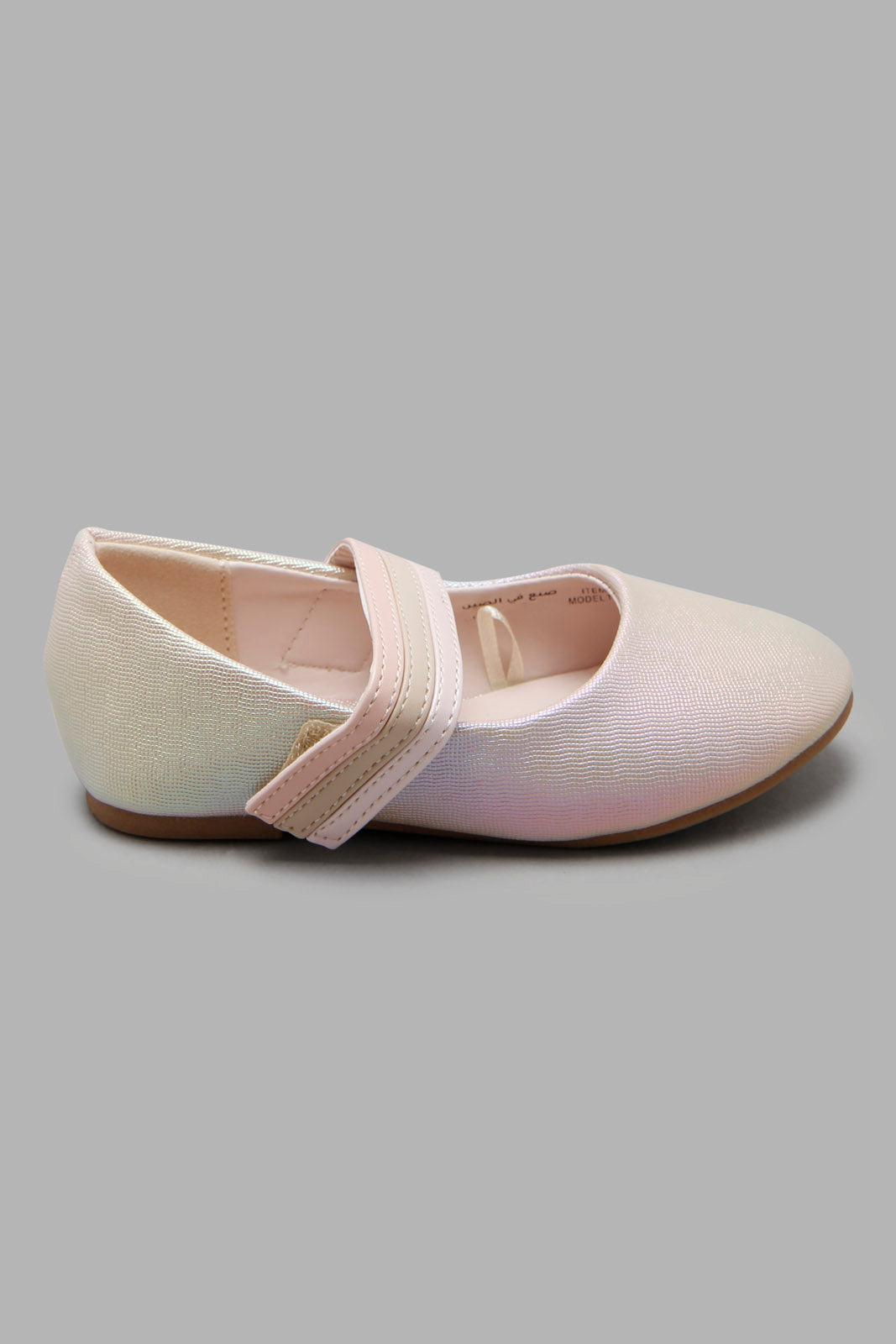 Redtag-Pale-Pink-Ballerina-Category:Shoes,-Colour:Pink,-Deals:New-In,-Filter:Girls-Footwear-(3-to-5-Yrs),-GIR-Shoes,-New-In-GIR-FOO,-Non-Sale,-Section:Girls-(0-to-14Yrs),-W22A-Girls-3 to 5 Years