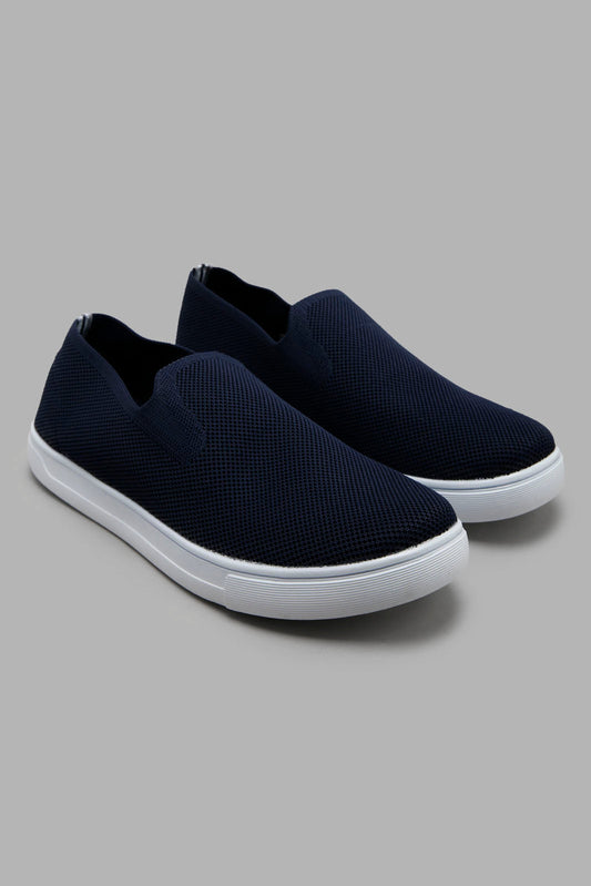 Redtag-Navy-Slip-On-Category:Shoes,-Colour:Navy,-Deals:New-In,-Filter:Men's-Footwear,-Men-Shoes,-New-In-Men-FOO,-Non-Sale,-S22B,-Section:Men-Men's-