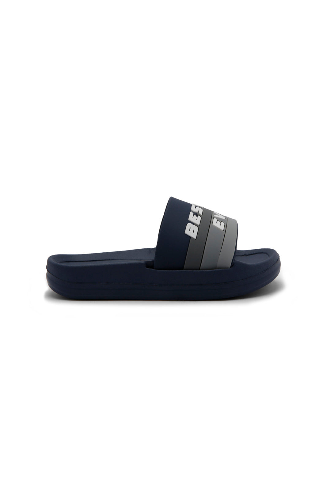 Redtag-Navy-Stripe-Print-Slide-BOY-Flip-Flops,-Category:Flip-Flops,-Colour:Navy,-Deals:New-In,-Dept:Boys,-Filter:Boys-Footwear-(3-to-5-Yrs),-New-In-BOY-FOO,-Section:Boys-(0-to-14Yrs),-W22O-Boys-3 to 5 Years