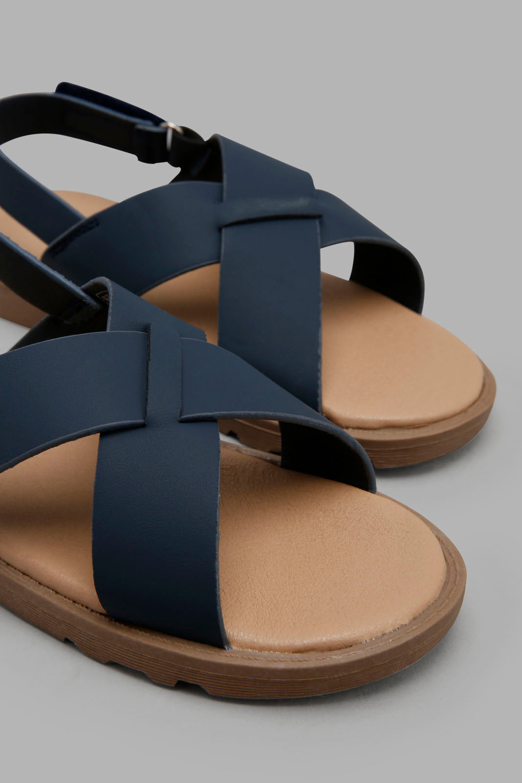 Redtag-Navy-Comfort-Sandal-BOY-Sandals,-Category:Sandals,-Colour:Navy,-Filter:Boys-Footwear-(3-to-5-Yrs),-New-In,-New-In-BOY-FOO,-Non-Sale,-Section:Boys-(0-to-14Yrs),-W22O-Boys-3 to 5 Years