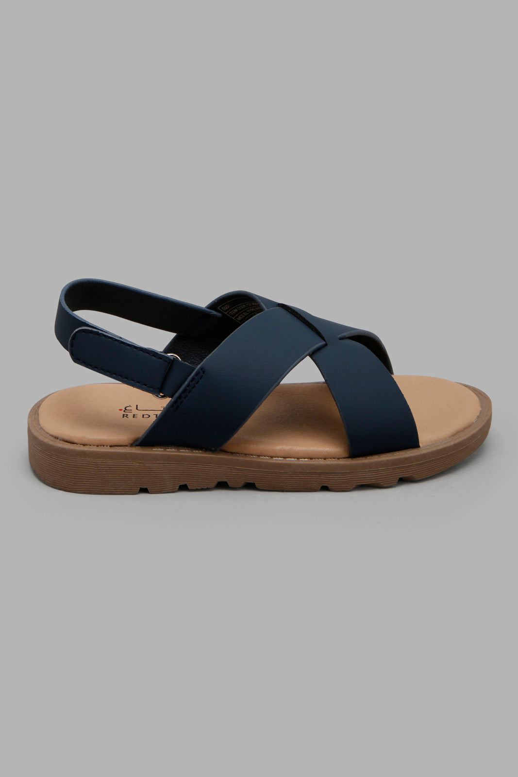 Redtag-Navy-Comfort-Sandal-BOY-Sandals,-Category:Sandals,-Colour:Navy,-Filter:Boys-Footwear-(3-to-5-Yrs),-New-In,-New-In-BOY-FOO,-Non-Sale,-Section:Boys-(0-to-14Yrs),-W22O-Boys-3 to 5 Years