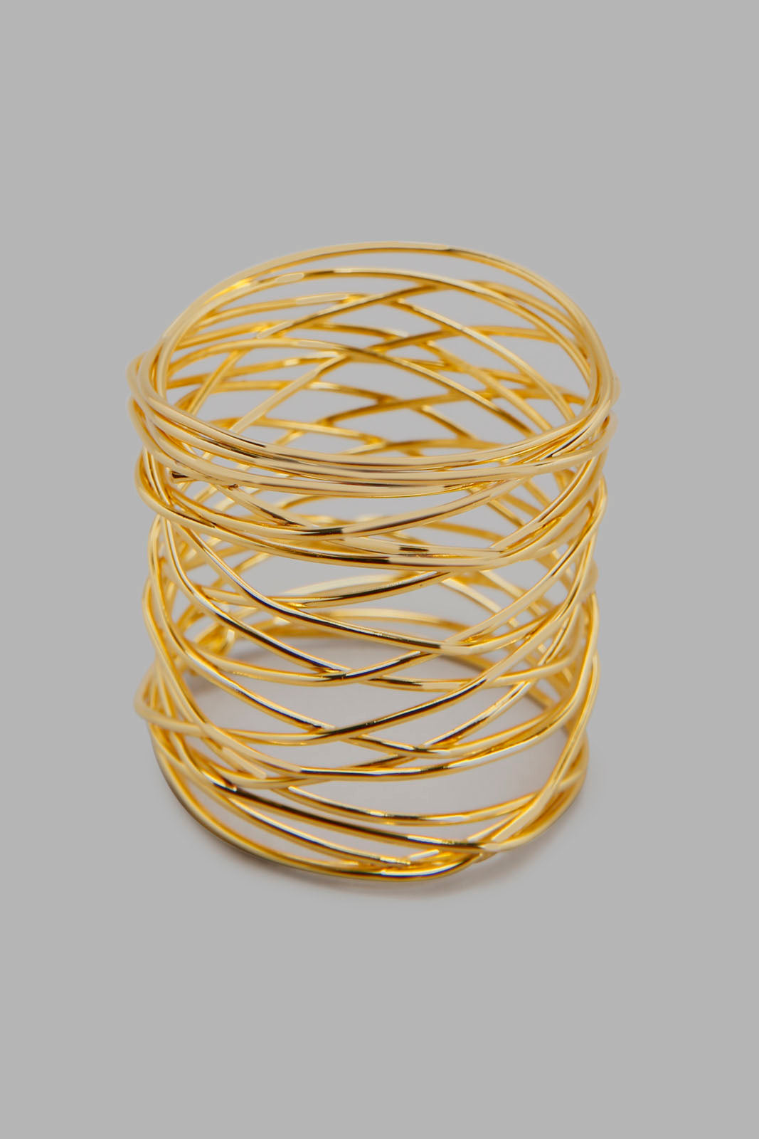 Redtag-Gold-Round-Napkin-Ring
(4-Piece)-Category:Napkins-&-Tissues,-Colour:Gold,-Filter:Home-Dining,-HMW-DIN-Kitchen-Accessories,-Non-Sale,-S22C,-Section:Homewares-Home-Dining-