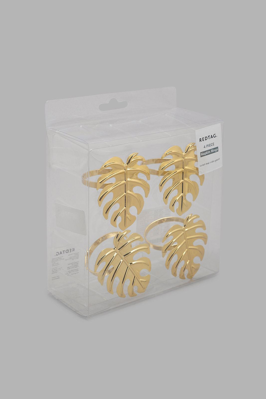 Redtag-Gold-Leaf-Napkin-Ring
(4-Piece)-Bundle,-Category:Napkins-&-Tissues,-Colour:Gold,-Deals:4-For-90,-Filter:Home-Dining,-HMW-DIN-Kitchen-Accessories,-S22C,-Section:Homewares-Home-Dining-