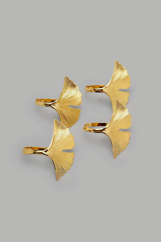 Redtag-Gold-Leaf-Napkin-Ring
(4-Piece)-Bundle,-Category:Napkins-&-Tissues,-Colour:Gold,-Deals:4-For-90,-Filter:Home-Dining,-HMW-DIN-Kitchen-Accessories,-S22C,-Section:Homewares-Home-Dining-