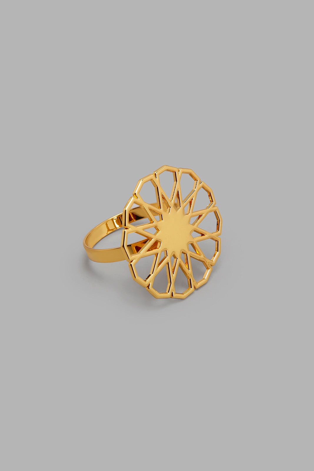 Redtag-Gold-Round-Napkin-Ring
(4-Piece)-Category:Napkins-&-Tissues,-Colour:Gold,-Filter:Home-Dining,-HMW-DIN-Kitchen-Accessories,-Non-Sale,-S22C,-Section:Homewares-Home-Dining-