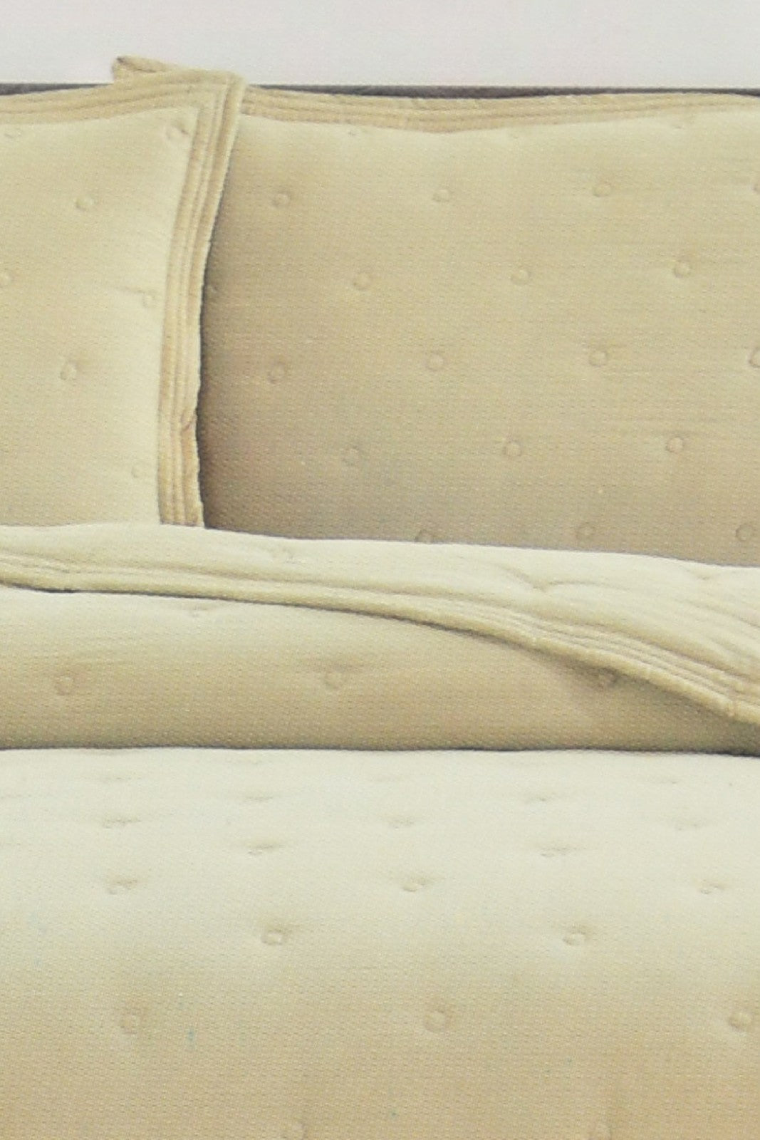 Green Quilted 2-Piece Bedspread Set (Single Size)