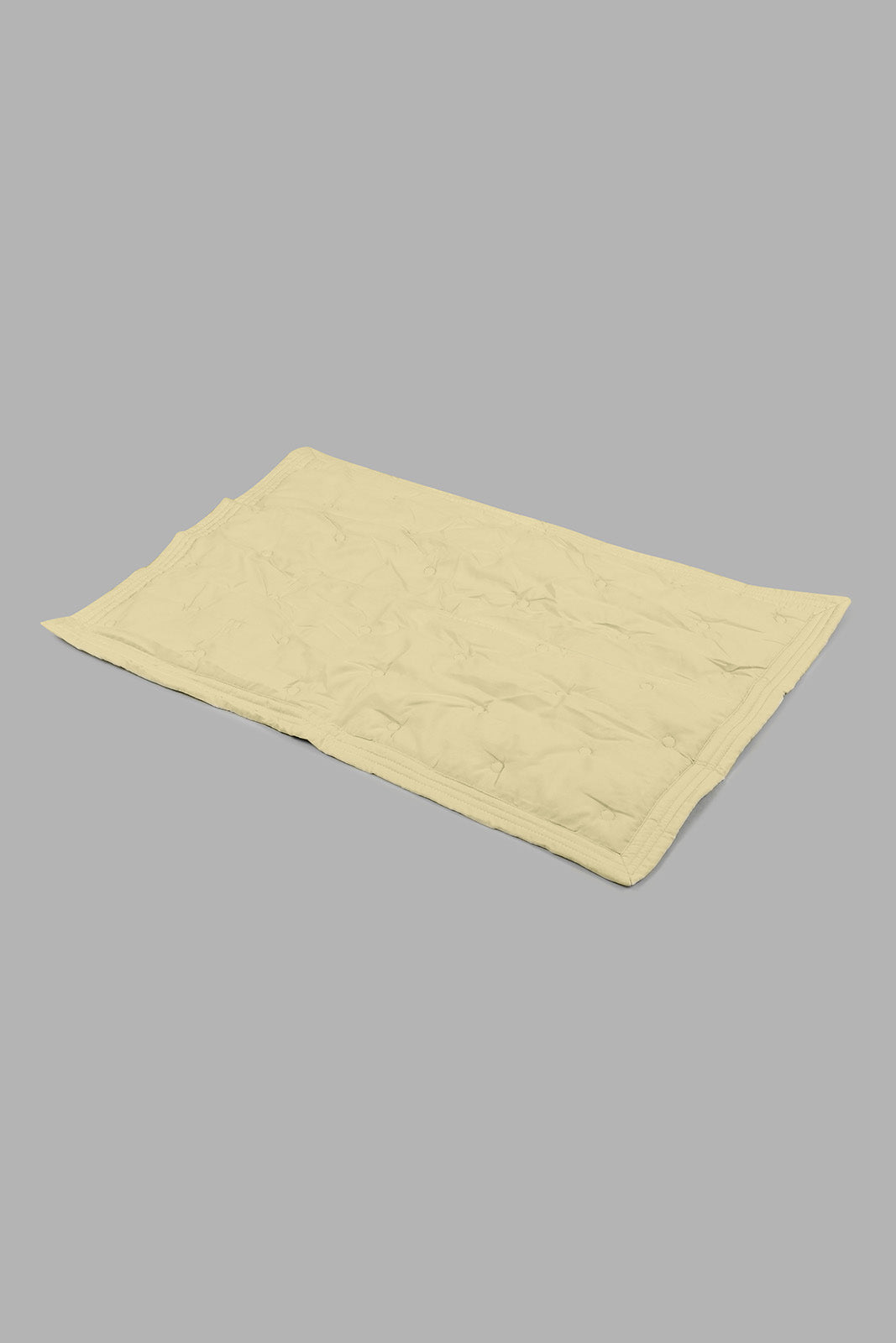 Green Quilted 2-Piece Bedspread Set (Single Size)