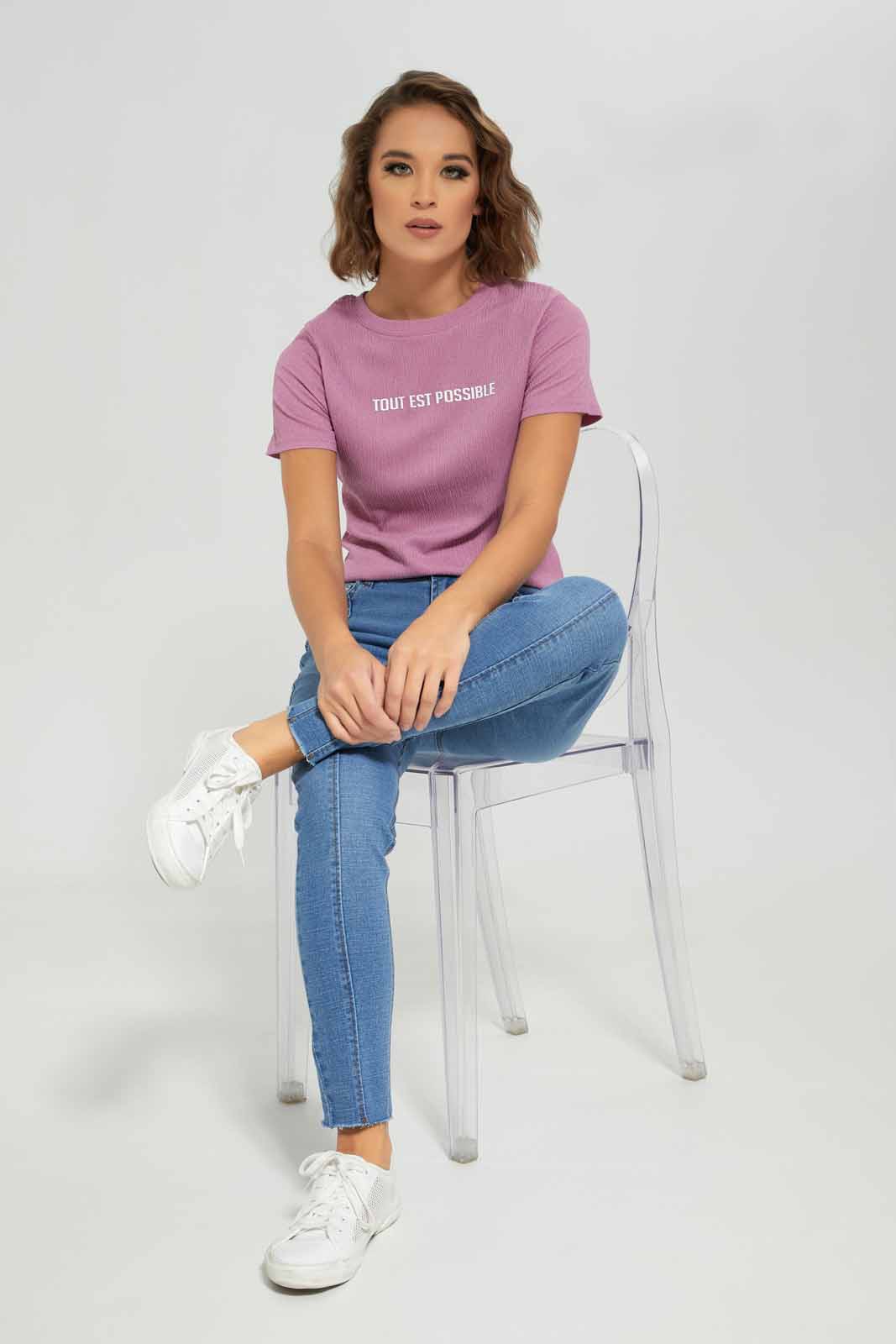 Redtag-Lavander-T-shirt-With-Artwork-Category:T-Shirts,-Colour:Lavender,-Deals:3-For-90,-Deals:New-In,-Dept:Ladieswear,-Filter:Women's-Clothing,-LDC,-LDC-T-Shirts,-New-In-LDC-APL,-Section:Women,-W22O-Women's-