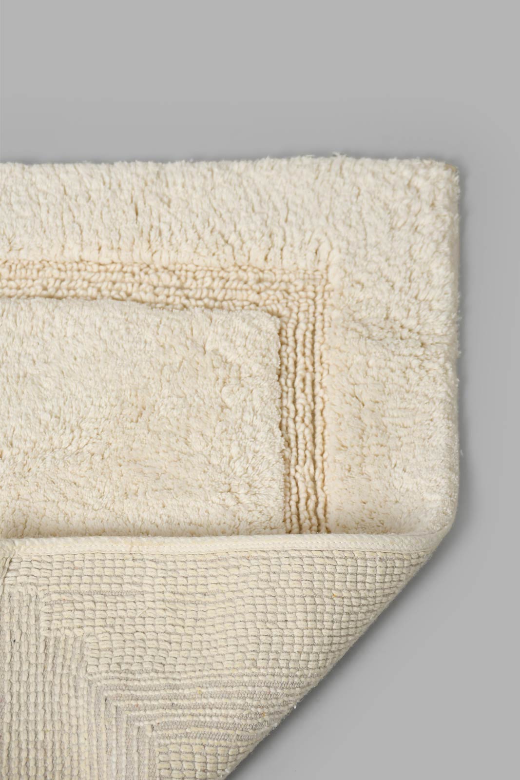 Redtag-Beige-Tufted-Bath-Mat-Bathmats-Home-Bathroom-