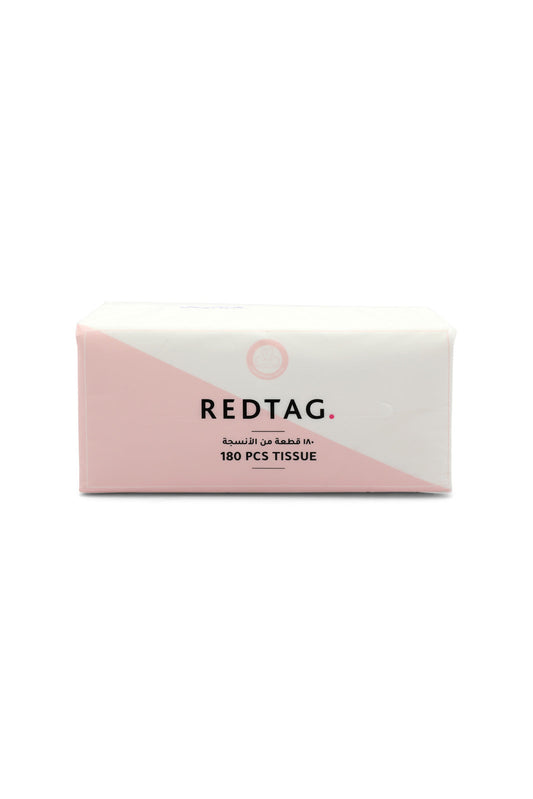 Redtag-White-180-Pcs-Tissue-365,-Category:Consumables,-Colour:White,-Filter:Travel-Accessories,-IMP-Face-Mask,-New-In,-New-In-IMP-ACC,-Non-Sale,-Section:Homewares-Travel-Accessories-