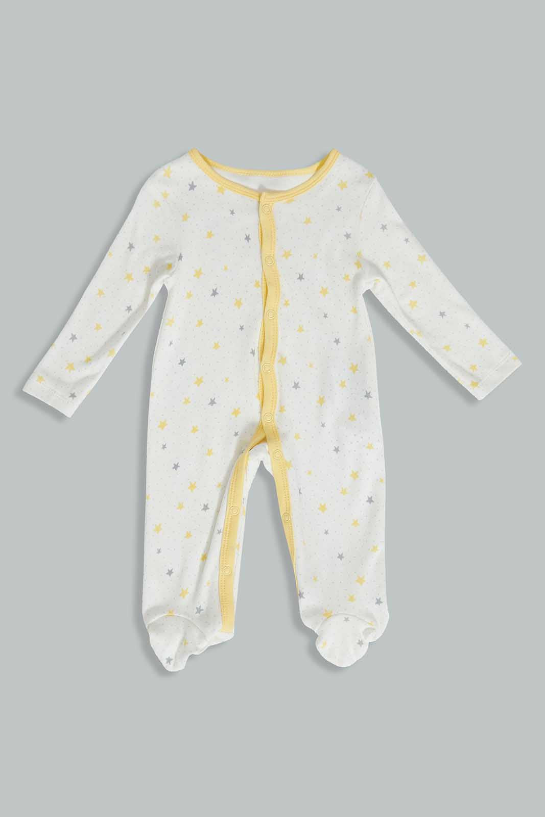 Redtag-Yellow-And-White-Little-Star-Gift-Set-(5-Piece)-Category:Gift-Sets,-Colour:Yellow,-Deals:3-For-90,-Deals:Sale,-Filter:Baby-(0-to-12-Mths),-NBB-Gift-Sets,-S22C,-Sale-NBB-APL,-Section:Boys-(0-to-14Yrs)-Baby-0 to 12 Months
