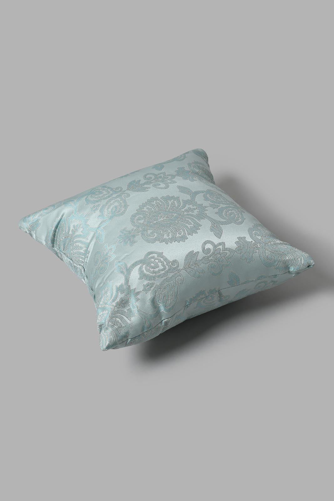 Redtag-Teal-Jacquard
-7-Piece-Comforter-Set
-(King-Size)-Comforters-Home-Bedroom-