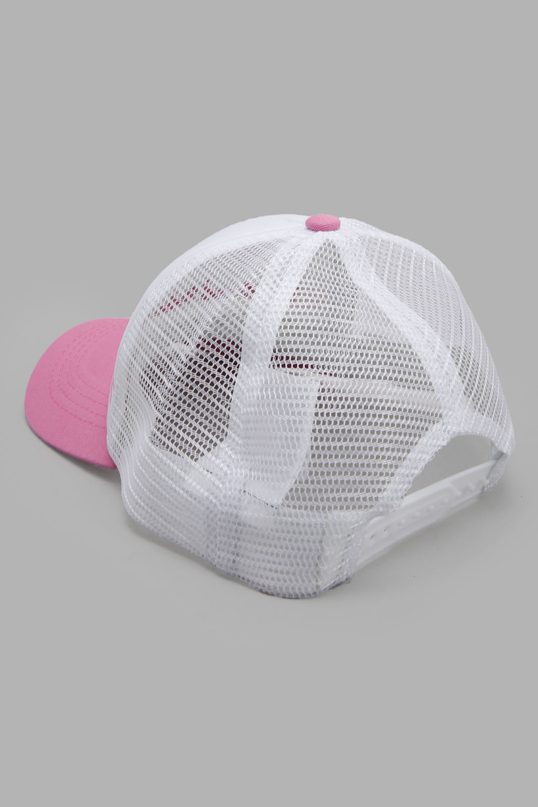 Redtag-Pink-And-White-Cap-Category:Caps-&-Hats,-Colour:Assorted,-Filter:Girls-Accessories,-GIR-Caps-&-Hats,-New-In,-New-In-GIR-ACC,-Non-Sale,-Section:Girls-(0-to-14Yrs),-W22O-Girls-