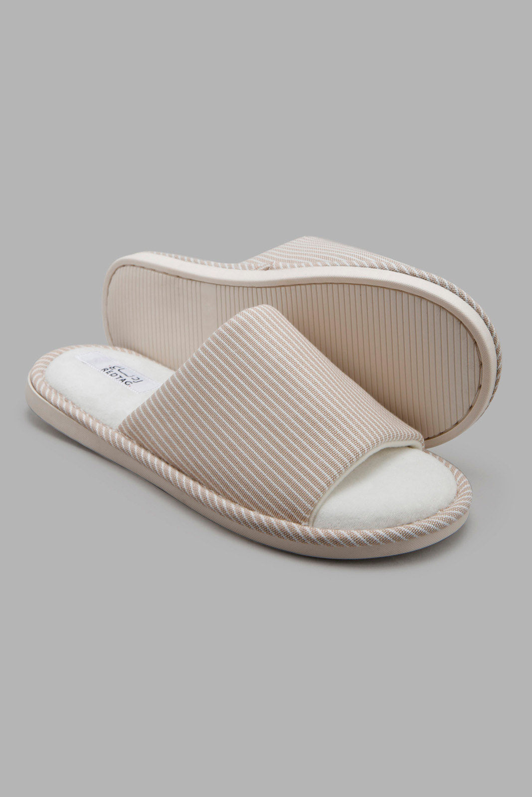 Redtag-Beige-Stripe-Textured-Slipper-Bundle,-Category:Slippers,-Colour:Beige,-Deals:3-For-90,-Deals:New-In,-Filter:Men's-Footwear,-Men-Slippers,-New-In-Men-FOO,-Section:Men,-W22O-Men's-