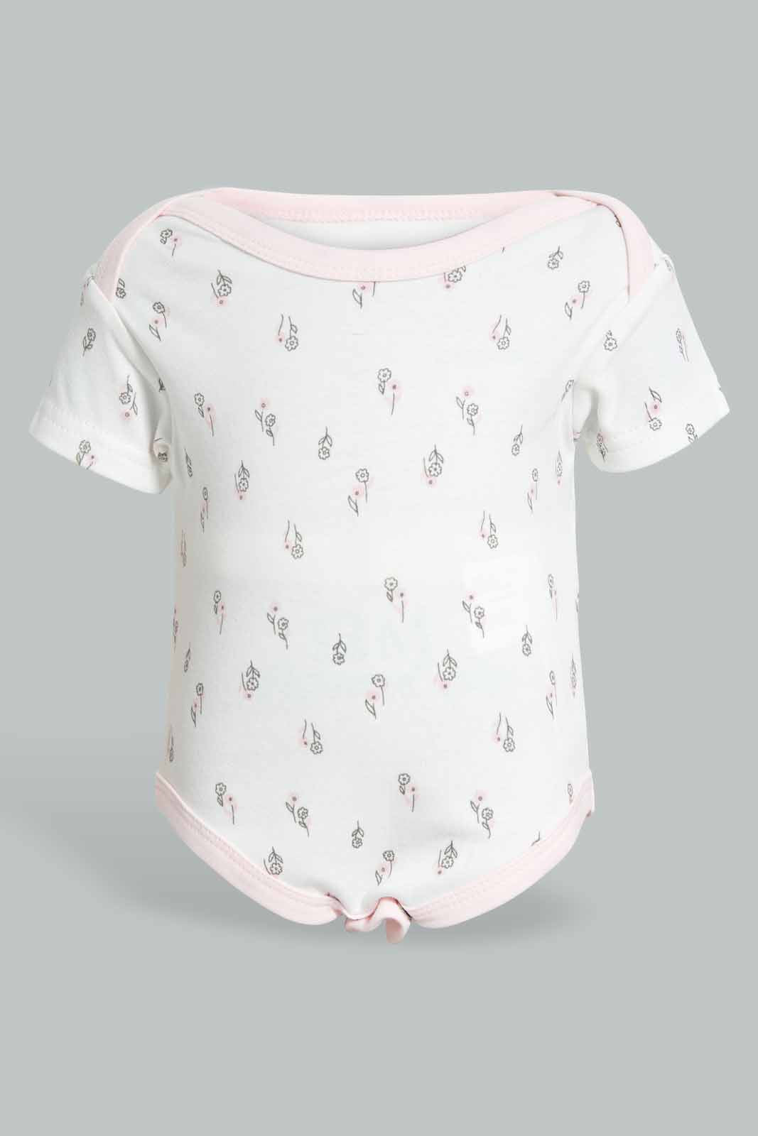 Redtag-Pink-Floral-3-Pieces-Gift-Set-Category:Gift-Sets,-Colour:Grey,-Deals:New-In,-Filter:Baby-(0-to-12-Mths),-NBF-Gift-Sets,-New-In-NBF,-Non-Sale,-S22D,-Section:Kidswear-Baby-0 to 12 Months
