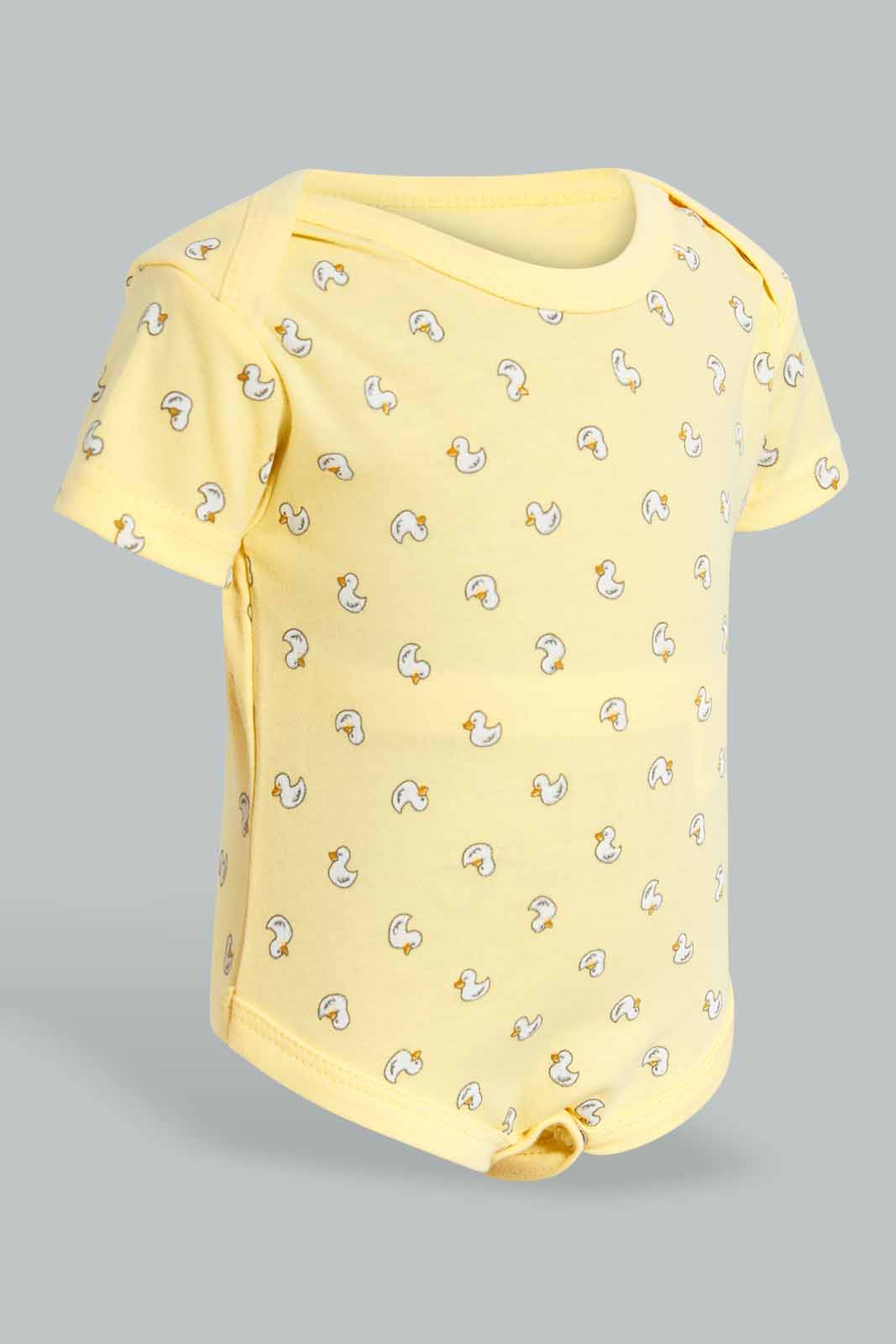 Redtag-Yellow-Duck-Pieces-Gift-Set-Category:Blouses,-Colour:Ivory,-Deals:New-In,-EID,-Filter:Women's-Clothing,-New-In-Women,-Non-Sale,-Section:Women,-W22O,-Women-Blouses-Baby-0 to 12 Months