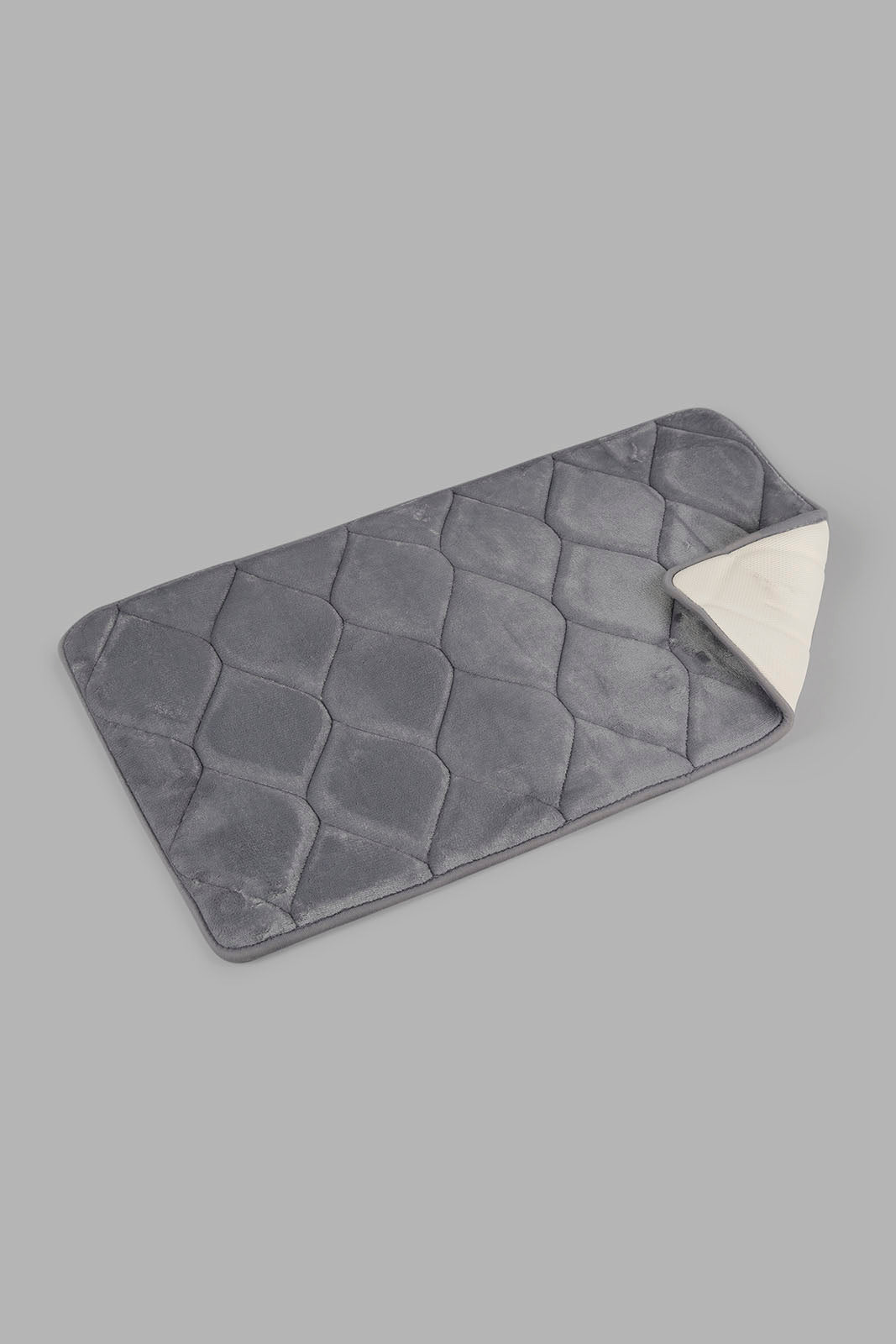 Redtag-Brown-Memory-Foam-Bath-Mat-Category:Bathmats,-Colour:Grey,-Deals:New-In,-Filter:Home-Bathroom,-HMW-BAC-Bath-Accessories,-New-In-HMW-BAC,-Non-Sale,-S22C,-Section:Homewares-Home-Bathroom-