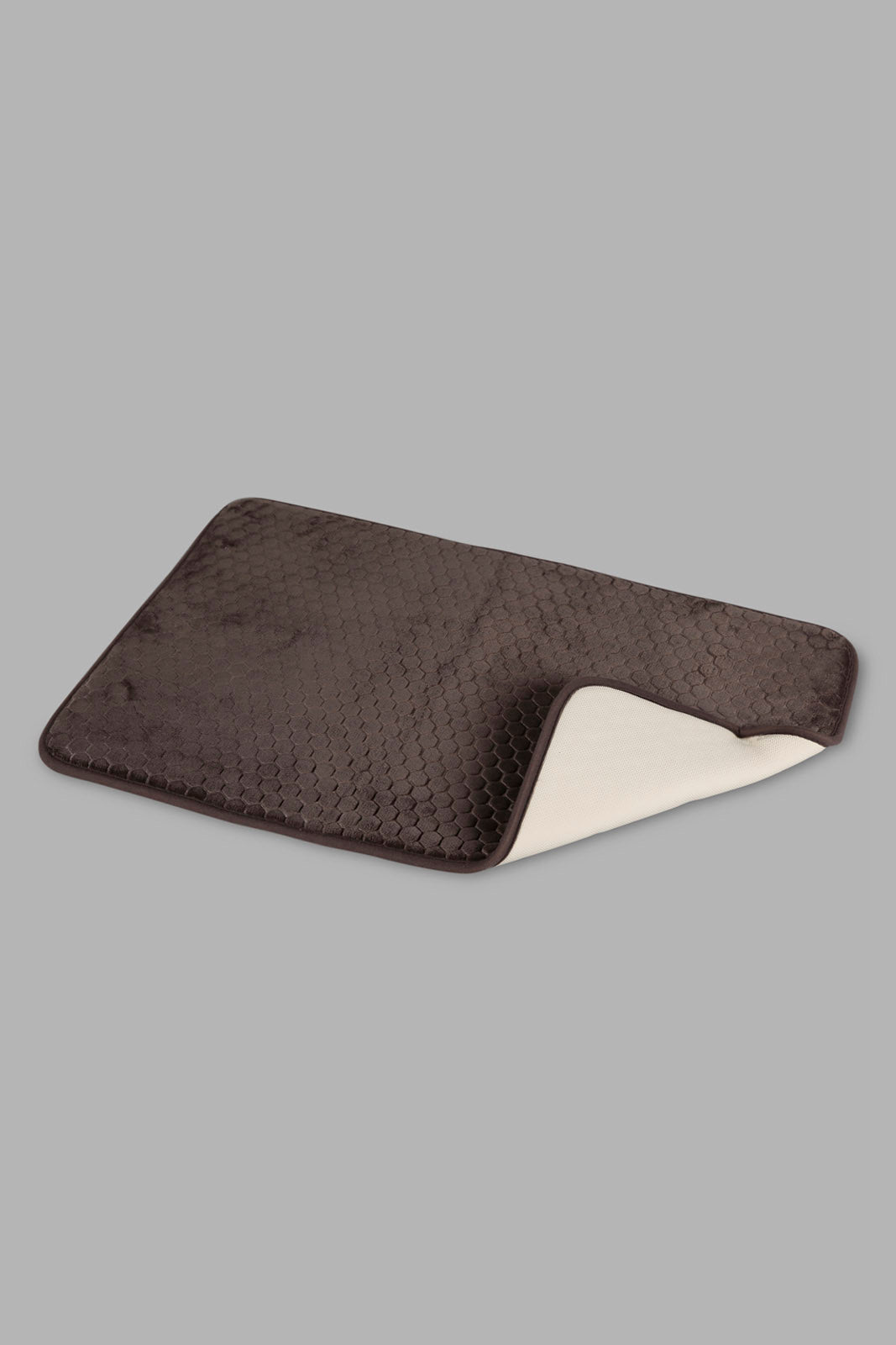 Redtag-Taupe-Memory-Foam-Bath-Mat-Category:Bathmats,-Colour:Taupe,-Deals:New-In,-Filter:Home-Bathroom,-HMW-BAC-Bath-Accessories,-New-In-HMW-BAC,-Non-Sale,-S22C,-Section:Homewares-Home-Bathroom-