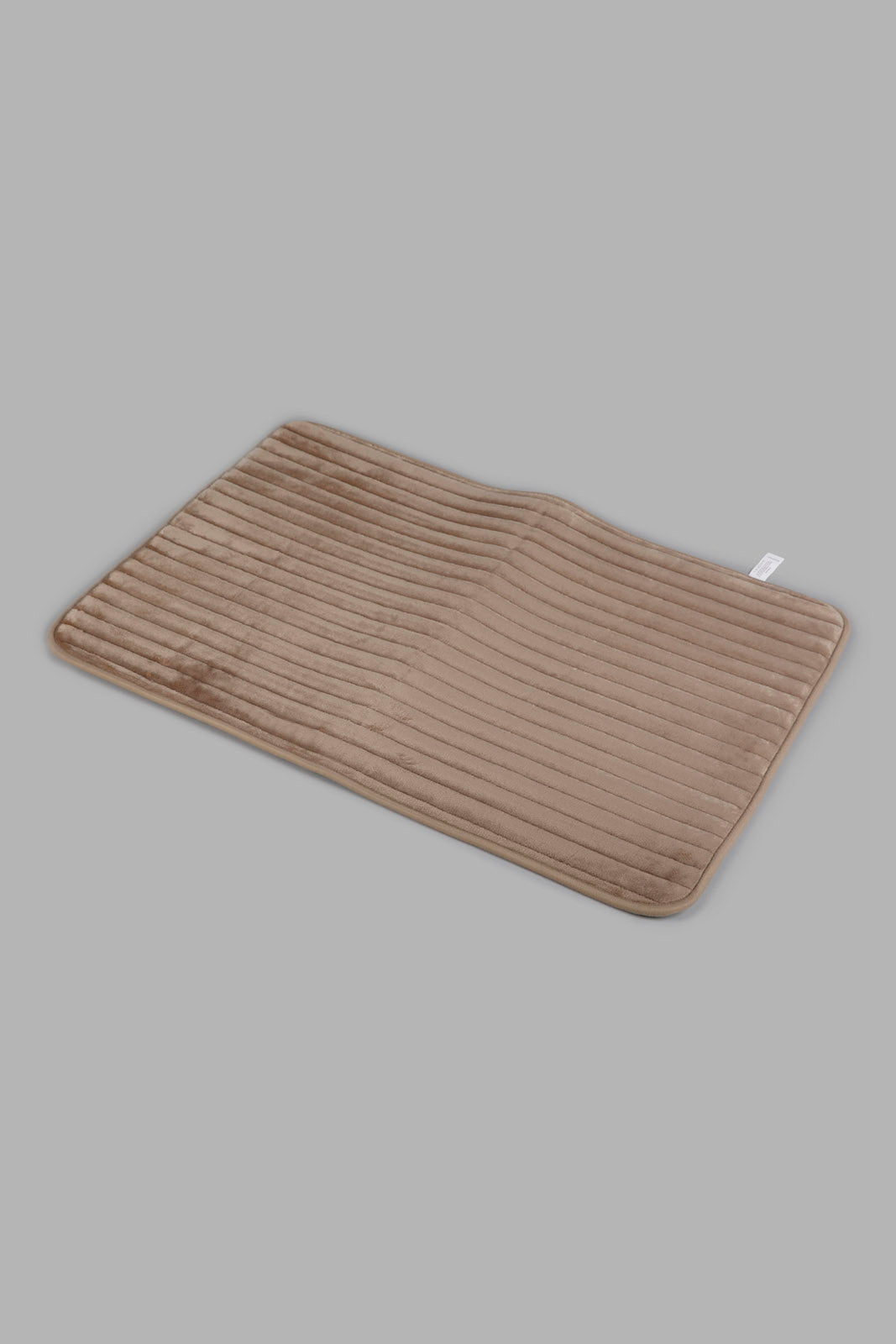 Redtag-Beige-Memory-Foam-Bath-Mat-Category:Bathmats,-Colour:Beige,-Deals:New-In,-Filter:Home-Bathroom,-HMW-BAC-Bath-Accessories,-New-In-HMW-BAC,-Non-Sale,-S22C,-Section:Homewares-Home-Bathroom-