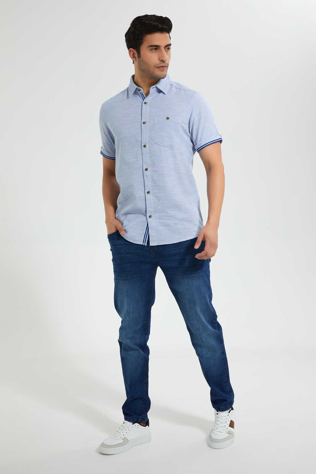 Navy Regular Fit Jean