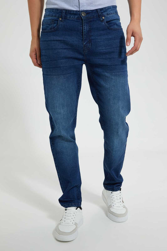 Navy Regular Fit Jean