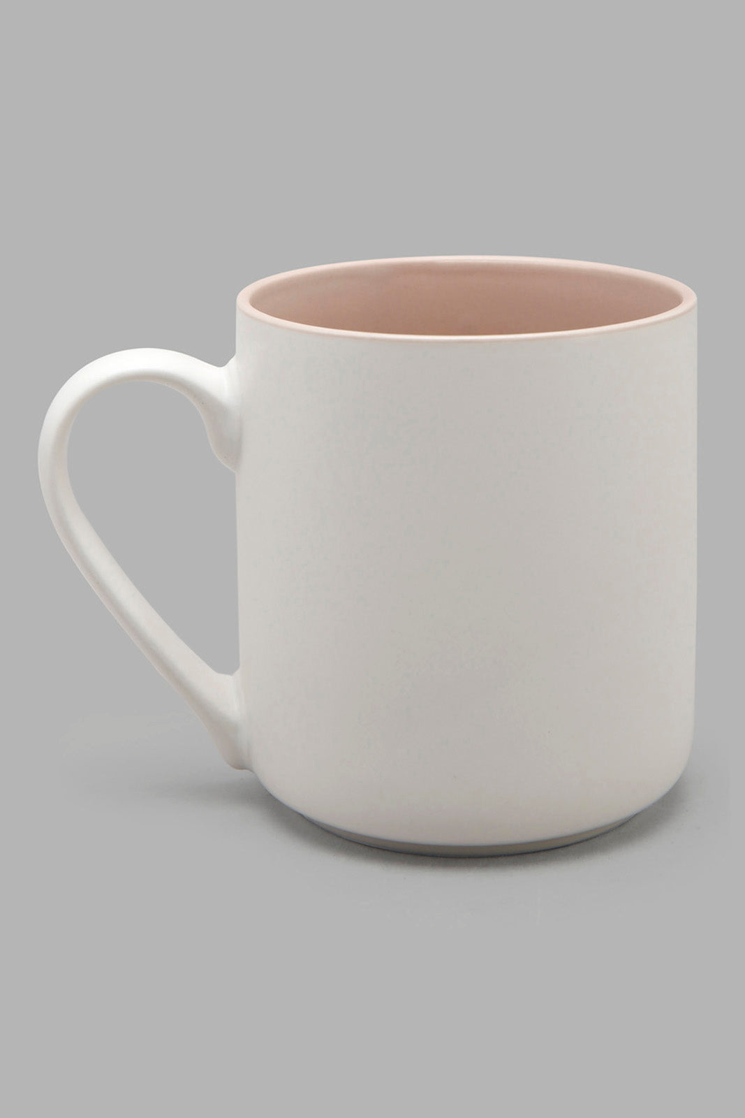 Redtag-Grey-Floral-Mug-Category:Cups-&-Mugs,-Colour:Grey,-Deals:New-In,-Filter:Home-Dining,-HMW-DIN-Crockery,-New-In-HMW-DIN,-Non-Sale,-Section:Homewares,-W22A-Home-Dining-