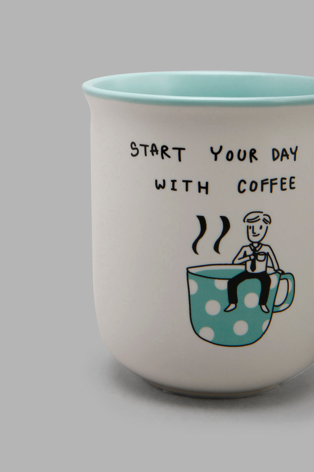 Redtag-Mint-Coffee-Mug-Category:Cups-&-Mugs,-Colour:Mint,-Deals:New-In,-Filter:Home-Dining,-HMW-DIN-Crockery,-New-In-HMW-DIN,-Non-Sale,-Section:Homewares,-W22A-Home-Dining-