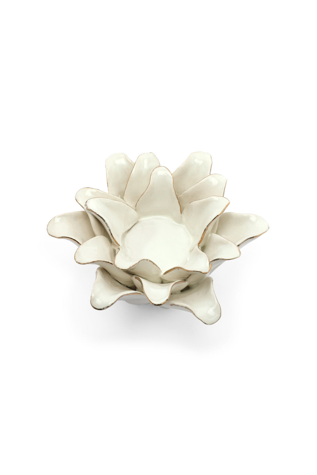 Redtag-White-Goldline-Ceramic-Candleholder-2FOR79,-Category:Candles-&-Fragrances,-Colour:White,-Deals:2-FOR-79,-Deals:New-In,-Dept:Home,-Euphoric,-Filter:Home-Decor,-HMW-HOM-Decorative-Accessories,-New-In-HMW-HOM,-S22C,-Section:Homewares-Home-Decor-