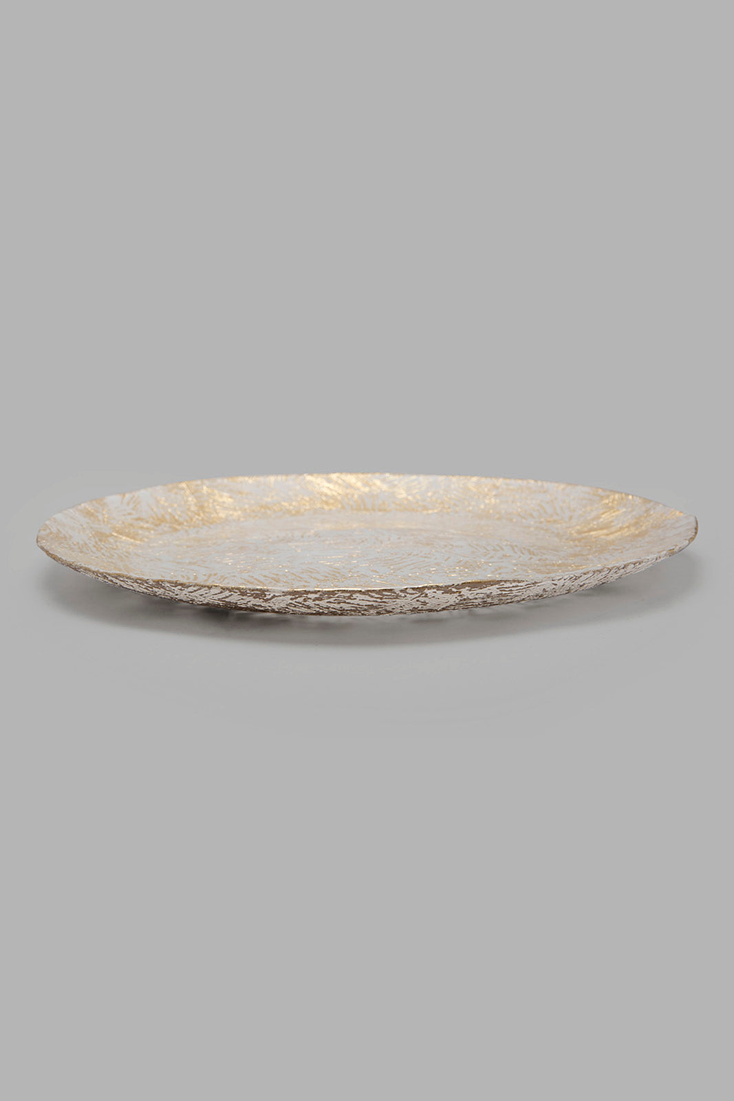 Redtag-Gold-Charger-Plate-Category:Plates,-Colour:Gold,-Deals:New-In,-Filter:Home-Dining,-HMW-DIN-Kitchen-Accessories,-New-In-HMW-DIN,-Non-Sale,-Section:Homewares,-W22A-Home-Dining-