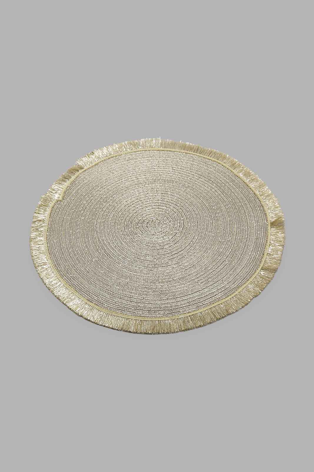 Redtag-Gold-Round-Woven-Placemat-Bundle,-Category:Placemats-&-Coasters,-Colour:Gold,-Deals:5-For-50,-Filter:Home-Dining,-HMW-DIN-Kitchen-Accessories,-S22C,-Section:Homewares-Home-Dining-