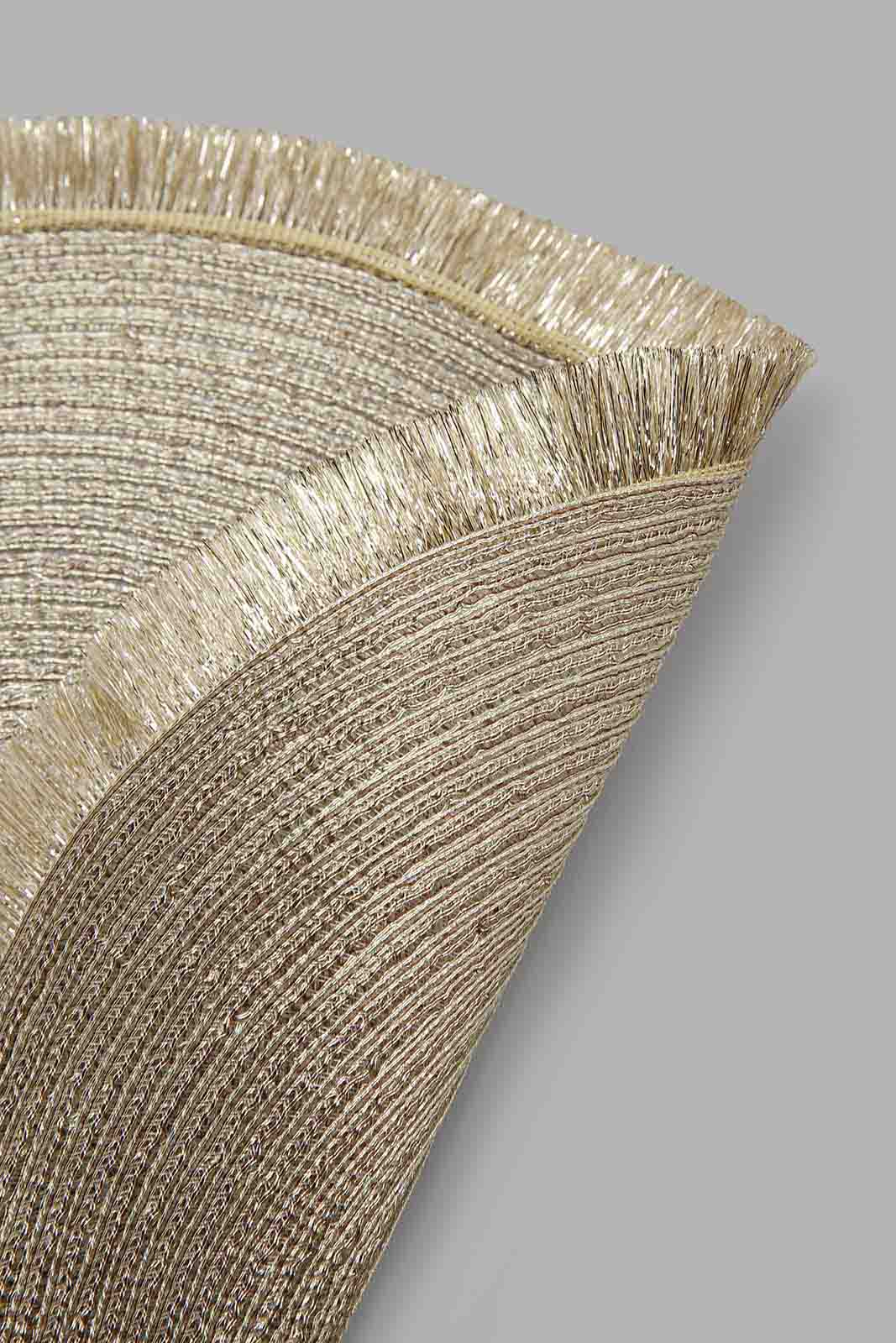 Redtag-Gold-Round-Woven-Placemat-Bundle,-Category:Placemats-&-Coasters,-Colour:Gold,-Deals:5-For-50,-Filter:Home-Dining,-HMW-DIN-Kitchen-Accessories,-S22C,-Section:Homewares-Home-Dining-