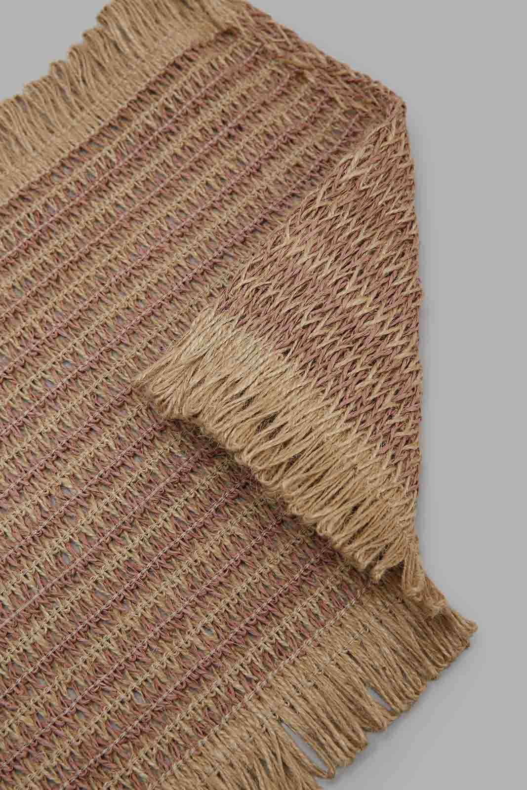 Redtag-Brown-Rectangle-Woven-Placemat-Bundle,-Category:Placemats-&-Coasters,-Colour:Brown,-Deals:5-For-50,-Filter:Home-Dining,-HARMONY,-HMW-DIN-Kitchen-Accessories,-S22C,-Section:Homewares-Home-Dining-