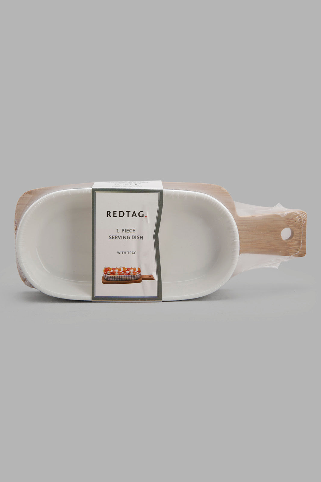 Redtag-Assorted-Oval-Serving-Bowl-With-Bamboo-Tray-(2-Piece)-Category:Bowls,-Colour:Multicolour,-Deals:New-In,-Filter:Home-Dining,-HMW-DIN-Serveware,-New-In-HMW-DIN,-Non-Sale,-Section:Homewares,-W22A-Home-Dining-