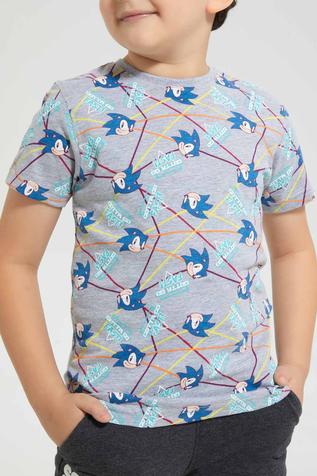 Grey Sonic T-Shirt