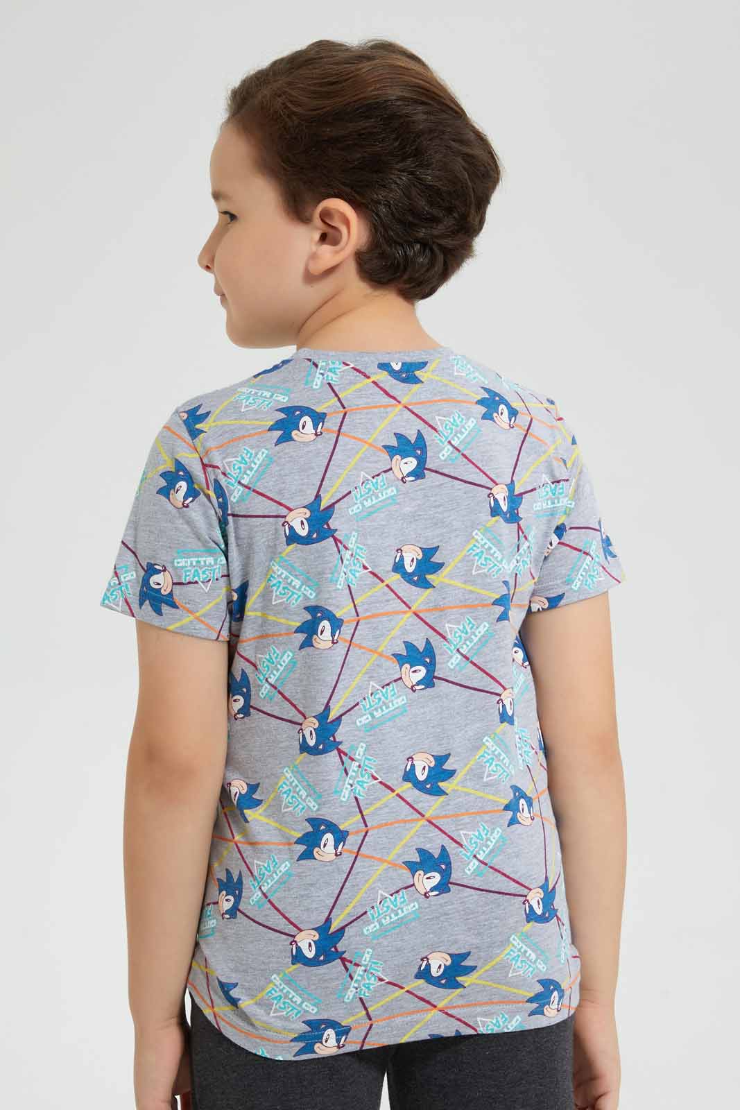 Grey Sonic T-Shirt