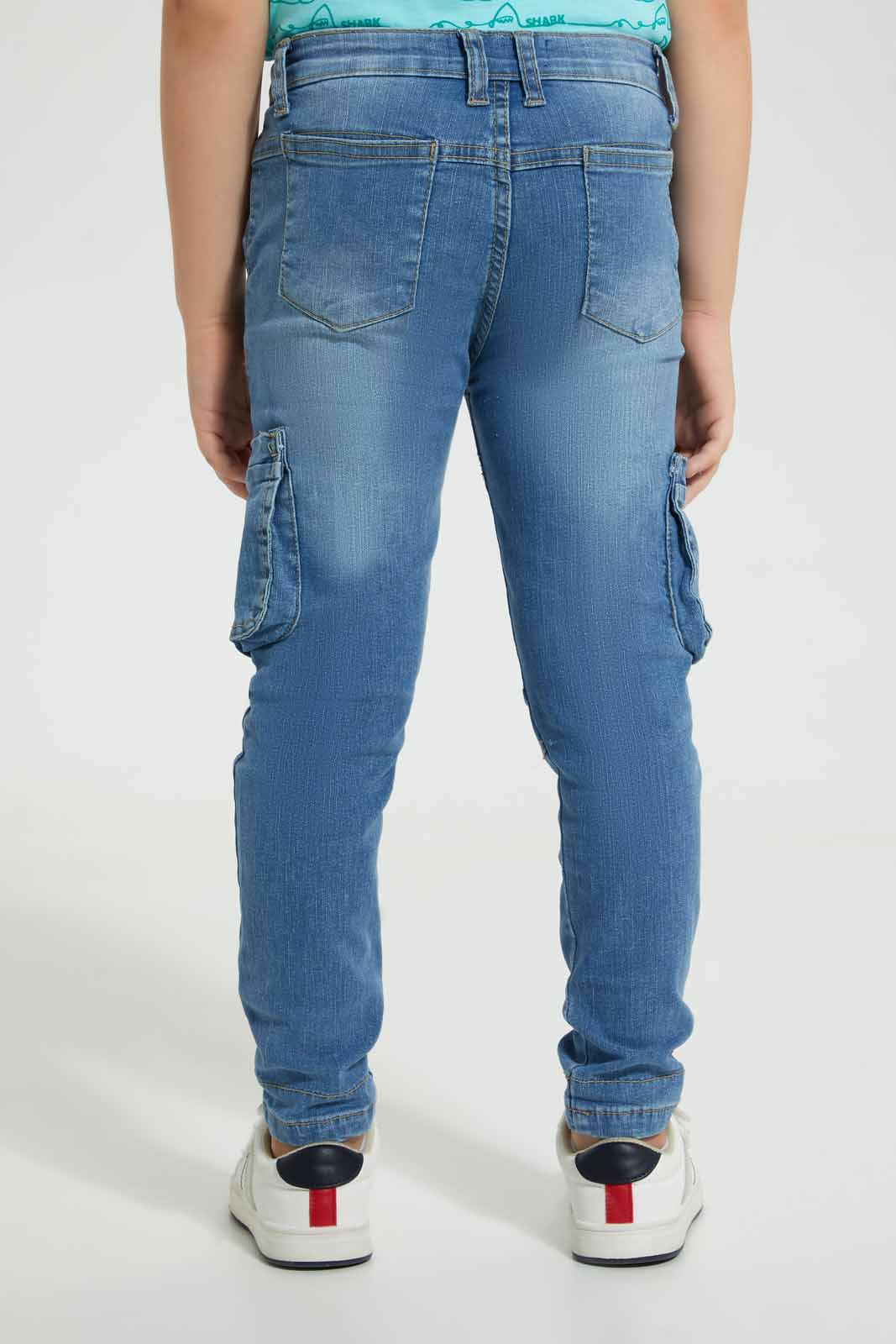 Redtag-Blue-Cargo-Jean-Boys-Jeans,-Bundle,-Category:Jeans,-Colour:Blue,-Deals:4-For-90,-Deals:Sale,-Filter:Boys-(2-to-8-Yrs),-S22C,-Sale-BOY-APL,-Section:Boys-(0-to-14Yrs)-Boys-2 to 8 Years