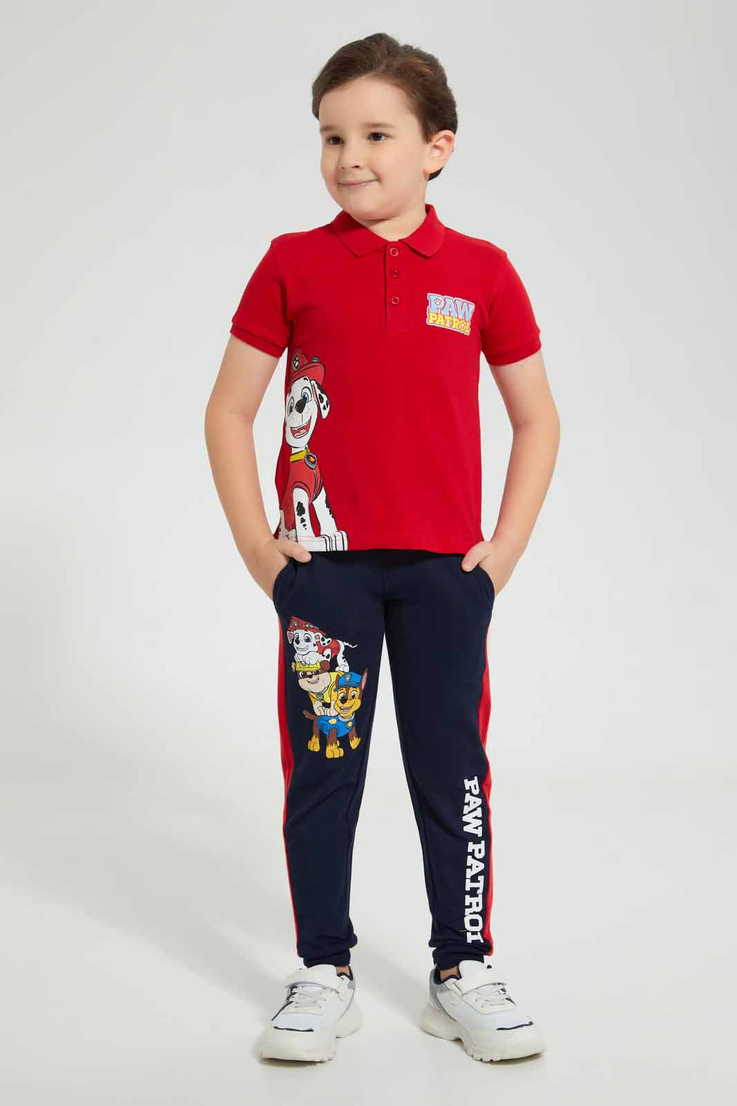 Red Paw Patrol Polo Shirt