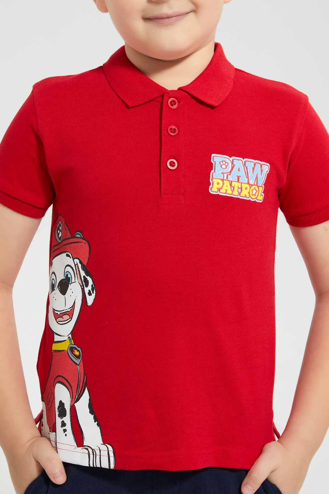 Red Paw Patrol Polo Shirt
