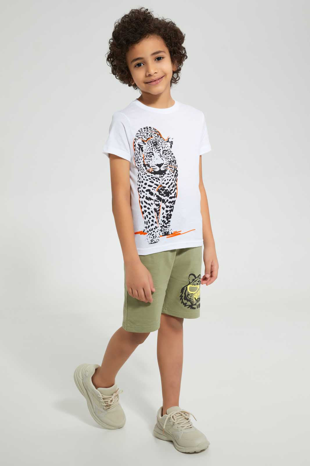White Leopard T-Shirt