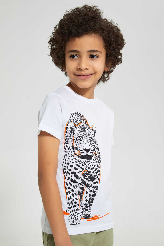 White Leopard T-Shirt