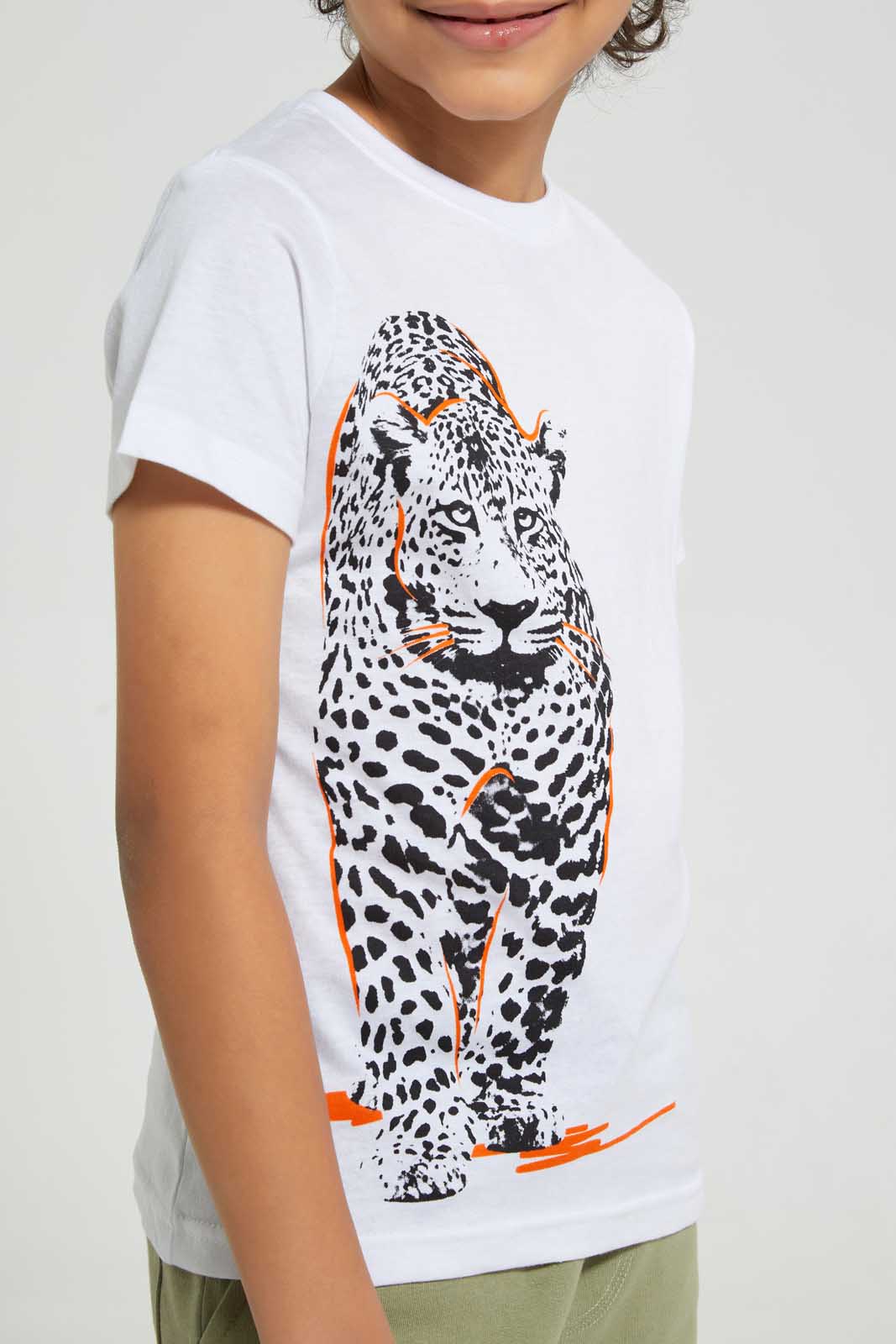 White Leopard T-Shirt