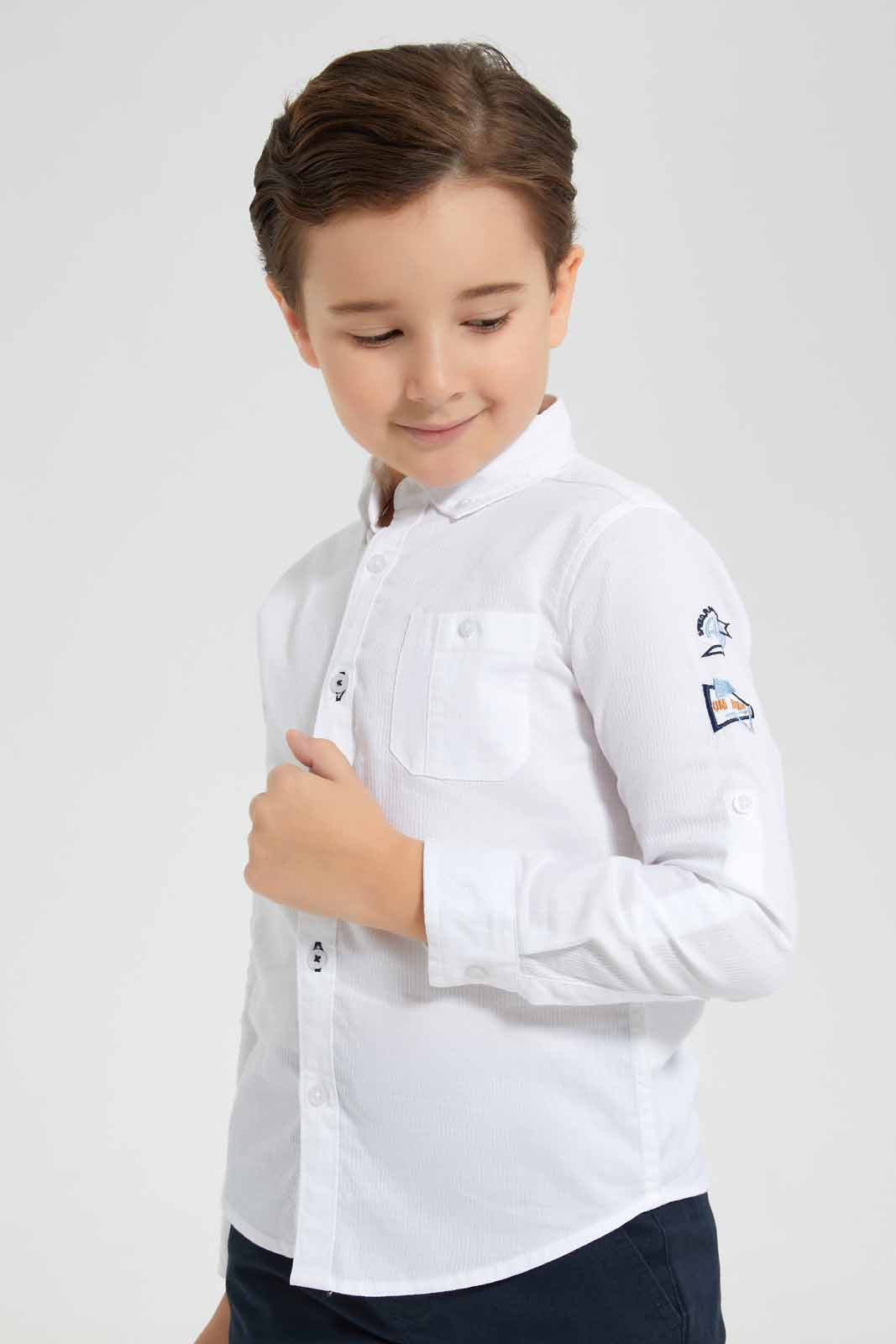 Redtag-White-Pen-PockeT-Shirt-BOY-Shirts,-Category:Shirts,-Colour:White,-Deals:2-For-90,-Filter:Boys-(2-to-8-Yrs),-New-In,-New-In-BOY-APL,-RMD-add,-S22C,-Section:Kidswear--